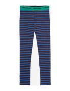 Bobo Choses Ribbed Stripes Legging Brun