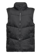 Quilted Gilet Fodrad Väst Black Mango