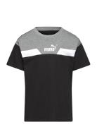 PUMA Puma Power Colorblock Tee B Svart