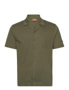 Mos Mosh Gallery Mmgmarco Cuban Ss Shirt Khaki Green