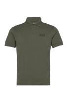 EA7 Polo Shirt Khaki Green