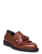 Loafer Loafers Låga Skor Brown ANGULUS