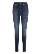 Calvin Klein Jeans High Rise Skinny Blå