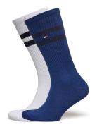 Tommy Hilfiger Th Men Sock 2P Mouline Sport Stripe Multi/patterned