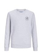 Jack & J S Jjeswift Sweat Crew Neck Mni Grå