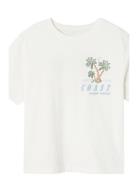 Nkmhejman Ss Nreg Top Tops T-shirts Short-sleeved White Name It