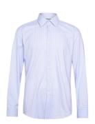 P-Hank-Kent-C1-222 Tops Shirts Business Blue BOSS