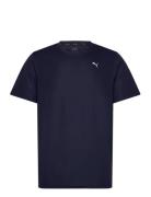 PUMA Performance Ss Tee M Marinblå