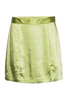 Satina Molanna Skirt Kort Kjol Green Bzr