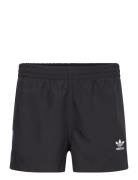 Adidas Performance Ori Adicolor 3Stripes Short Length Swim Short Svart