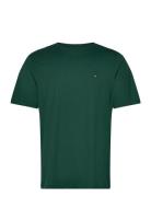 Essential Reg Fit Solid Tee Tops T-shirts Short-sleeved Green Tommy Hi...