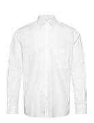 Mads Nørgaard Organic Cotton Poplin Sune Shirt Vit