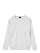 LMTD Nlnnizu Ls Bru O-Neck Sweat Noos Grå