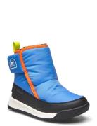 Childrens Whitney Ii Plus Bootie Wp Vinterstövlar Pull On Blue Sorel