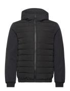 Calvin Klein Technical Mix Media Jacket Svart