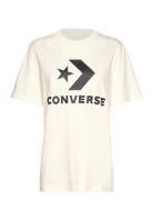 Converse Standard Fit Center Front Large Logo Star Chev Ss Tee Kräm