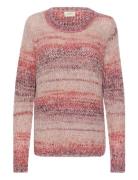 Cream Crlila Knit Pullover Rosa