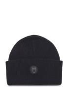 Big Rib Beanie - Rws Accessories Headwear Beanies Black Knowledge Cott...