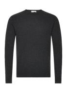 Cillan Rws Tops Knitwear Round Necks Grey Tiger Of Sweden