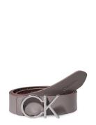 Calvin Klein Ck Reversible Belt 3.0_Mono Grå