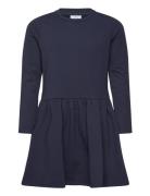 The New Tnlaria L_S Sweat Dress Marinblå