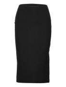 Onlemma Slit Skirt Jrs Noos Knälång Kjol Black ONLY