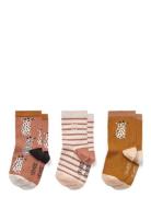 Silas Socks 3-Pack Sockor Strumpor Multi/patterned Liewood