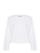 Samigz Ls Tee Tops T-shirts & Tops Long-sleeved White Gestuz