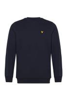 Lyle & Scott Sport Tape Crew Neck Marinblå