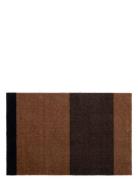 Gulvmåtte Home Textiles Rugs & Carpets Door Mats Brown Tica Copenhagen