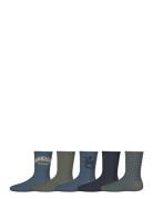 Nkmvaks 5P Sock Sockor Strumpor Navy Name It