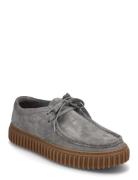 Torhill Lo G Desert Boots Snörskor Grey Clarks