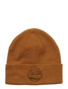 Timberland 3D Embroidery Beanie Wheat Brun