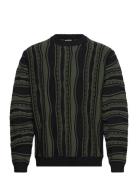 Rrteton Knit Tops Knitwear Round Necks Black Redefined Rebel