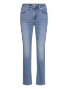 LEVI´S Women 724 High Rise Straight Cool Jo Blå