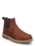 Britton Road Mid Chelsea Boot Rust Full Grain Stövletter Chelsea Boot ...