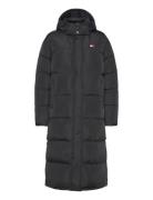 Tjw Alaska Long Puffer Ext Fodrad Rock Black Tommy Jeans