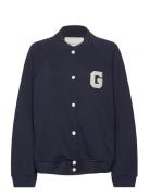 GANT Gant Varsity G Badge Jersey Jacket Marinblå