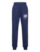 Mini Rodini Society Emb Sweatpants Bottoms Sweatpants Blue Mini Rodini