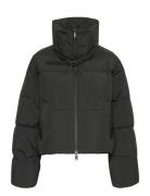 Pinaragz Short Puffer Fodrad Jacka Black Gestuz