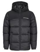 Jjmoon Hood Puffer Mni Fodrad Jacka Black Jack & J S