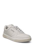 B300 Textured Leather Låga Sneakers Cream Fred Perry