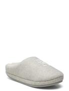 Th Embroidered Basics Slipper Slippers Tofflor Grey Tommy Hilfiger