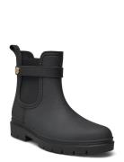 Tommy Hilfiger Th Stud Rubberised Rainboot Svart