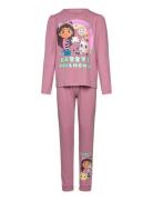 Nmfsaba Gabby Ls Nightset Noos Sky Pyjamas Set Pink Name It