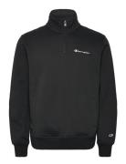 Champion Half Zip Sweatshirt Svart