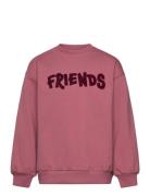 Sweatshirt Ls Tops Sweat-shirts & Hoodies Sweat-shirts Pink Minymo