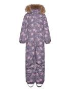 Minymo Snow Suit Aop Lila