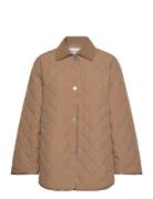 Hanna Jacket Kviltad Jacka Beige Stylein