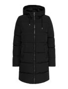 Onldolly Long Puffer Coat Otw Fodrad Rock Black ONLY